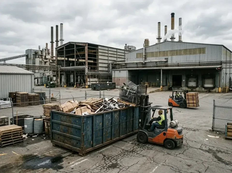 industrial-factory-scrap-conta-003 — frequently asked questions, Cheap Roll-off Dumpster Rentals in Channahon, IL